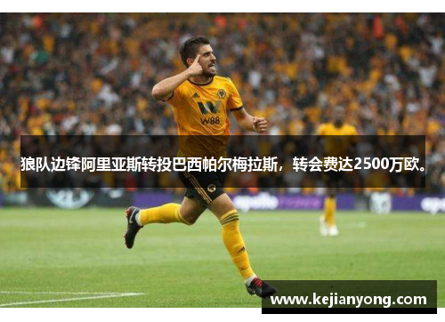狼队边锋阿里亚斯转投巴西帕尔梅拉斯，转会费达2500万欧。